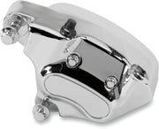 Drag Specialties Chrome 4-Piston Brake Caliper Fits Harley-Davidson Dyna, Softail, Sportster Models 1984-1999