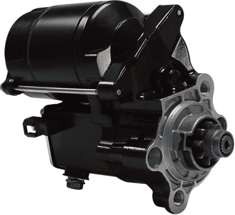 Drag Specialties 1.4 Kilowatt Black Starter Motor for Various Buell and Various Harley-Davidson Motorcycles (See Fitment List) #80-1009