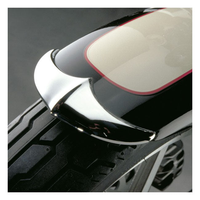 National Cycle NC Cast Front Fender Tip Chrome – Honda: 1997–2007 VT1100C Shadow Spirit…