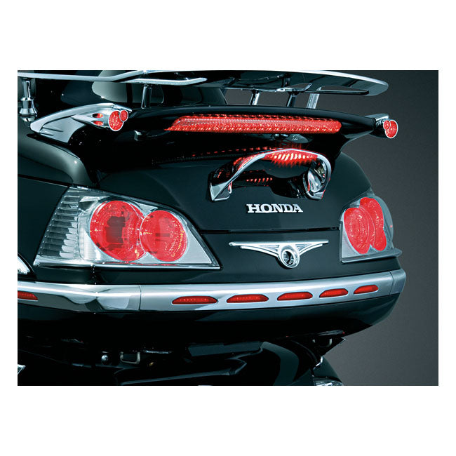 Kuryakyn Trunk Key Hole Trim Chrome – Honda: 2001–2017 GL1800 Gold Wing Models…