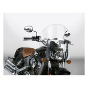 National Cycle NC SwitchBlade® Quick Release Windshield Chopped™ Clear – Honda: 2010–2014 VT1300CS Sabre. Indian:…