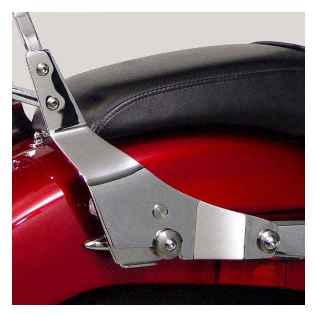 National Cycle Paladin® Quickset Mount Kit, Chrome – Honda: 2002-06 Vtx1800r/S (Specs 1; 2…