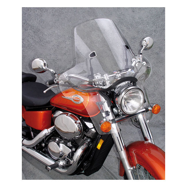 National Cycle NC Plexifairing™ 3 Windshield - Clear – Honda: 1987–1994 VT1100 Shadow…