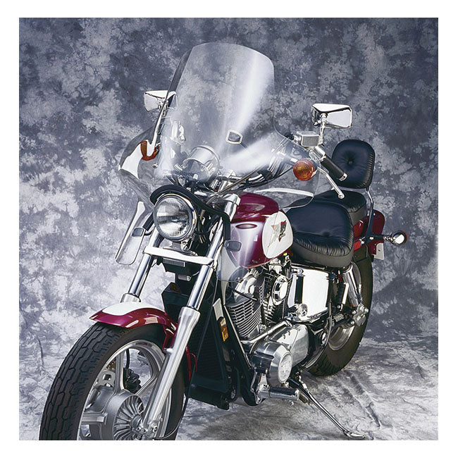 National Cycle NC Plexifairing™ 3 Windshield - Clear – Honda: 1987–1994 VT1100 Shadow…