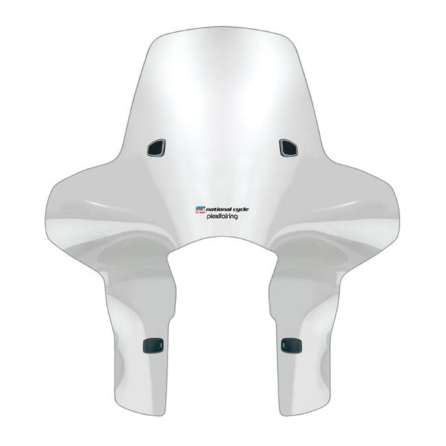 National Cycle NC Plexifairing™ 3 Windshield - Clear – Honda: 1987–1994 VT1100 Shadow…