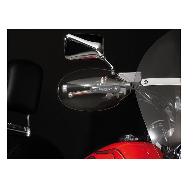 National Cycle NC Hand Deflectors Light Tinted – Honda: 1997–2003 GL1500C Valkyrie/F6C…