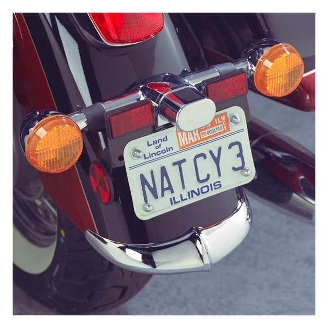 National Cycle NC Cast Rear Fender Tip Chrome – Honda: 2000–2007 VT1100C2 Sabre…