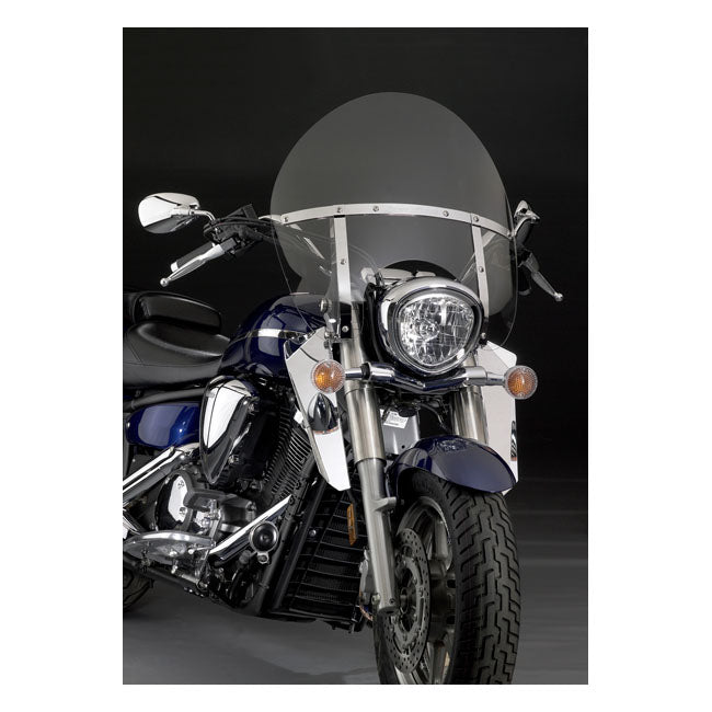 National Cycle NC SwitchBlade® Quick Release Windshield Chopped™ Clear – Yamaha: 2008–2017 XV19C Raider/Raider…