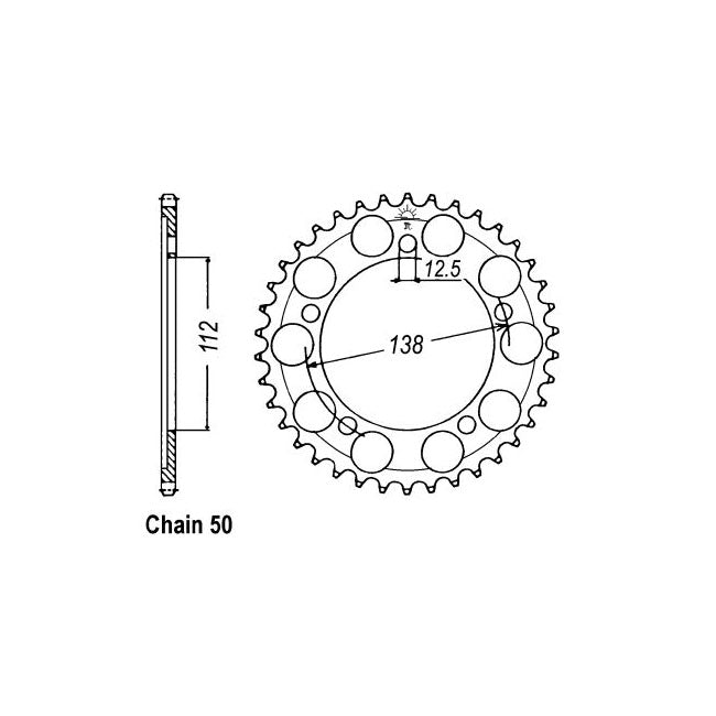 JT Sprockets JT Rear Sprocket 302.39 – Honda: 2013 CB1100 A-D; 2003–2013…