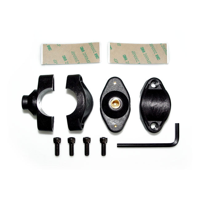 National Cycle 1-1/4" (31mm) Quickset Handlebar Mount Kit. Black