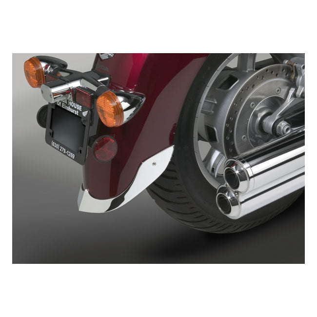 National Cycle NC Cast Rear Fender Tip Chrome – Honda: 2010–2016 VT1300CR Stateline…