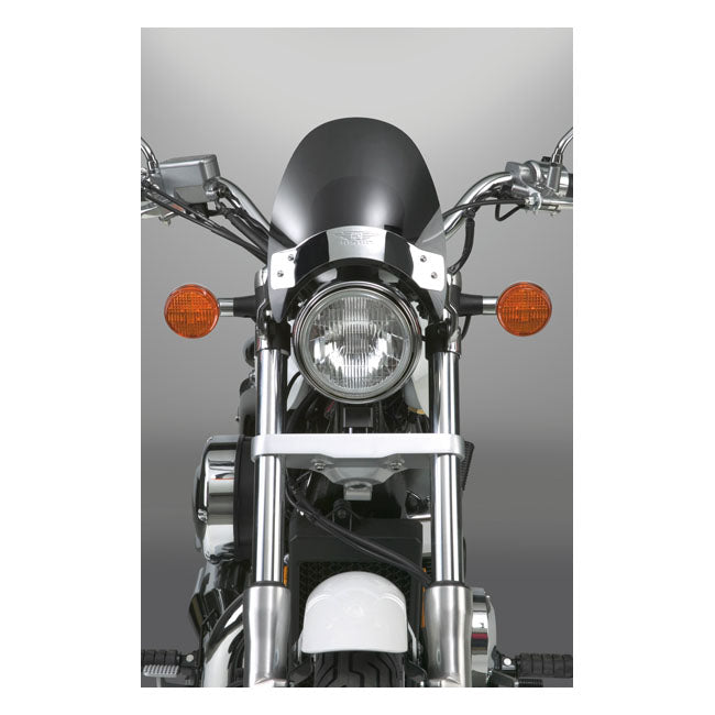 National Cycle Flyscreen® LS Dark Tint, Chrome – BMW: 1995 R100M Mystic; 1988–1994 R100R…