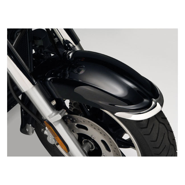 National Cycle NC Cast Front Fender Tip Set Chrome – Kawasaki: 2009–2015 VN1700 Vulcan Nomad…