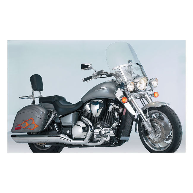 National Cycle Heavy Duty Lower Deflectors Chrome – Kawasaki: 2002–2008 VN1500P/1600B Vulcan…