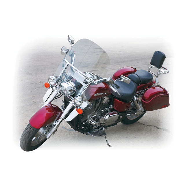 National Cycle Heavy Duty Lower Deflectors Chrome – Kawasaki: 2002–2008 VN1500P/1600B Vulcan…