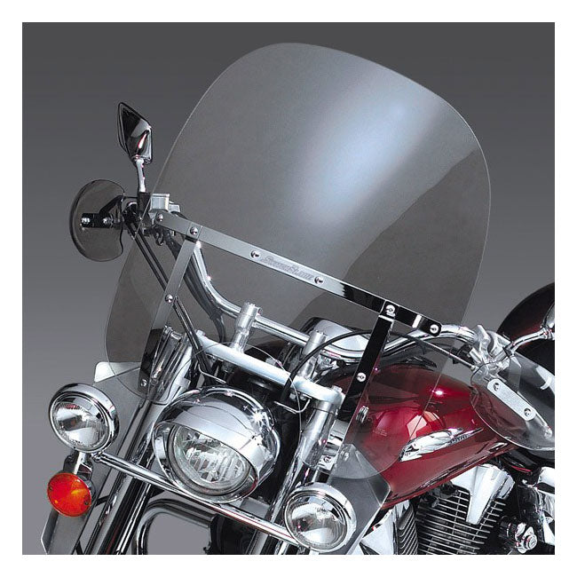 National Cycle NC SwitchBlade® Quick Release Windshield 2-Up® Clear – Kawasaki: 2005–2008 VN1600D/G Vulcan…