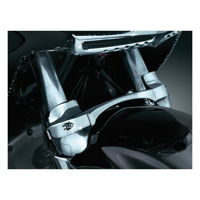 Kuryakyn Fork Brace Gen 2 Chrome – Honda 2001–2017 GL1800 Gold Wing &…