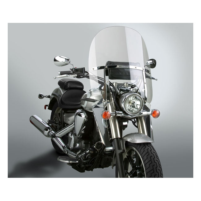 National Cycle NC SwitchBlade® Quick Release Windshield 2-Up® Clear – Honda: 2010–2016 VT1300CR Stateline…