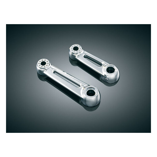 Kuryakyn Short Ergo Arm, 4-1/2" Chrome – Kuryakyn Ergo & Ergo II Cruise Mounts