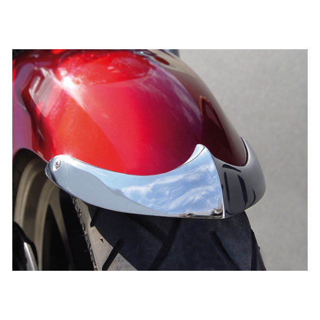 National Cycle NC Cast Front Fender Tip Set Chrome – Triumph: 2004–2009 Rocket III