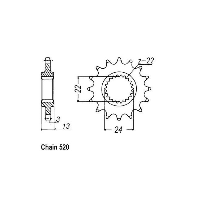 JT Sprockets JT Front Sprocket 1126.16 – Aprilia: 1992–1997 650 Pegaso; 1995–1999…