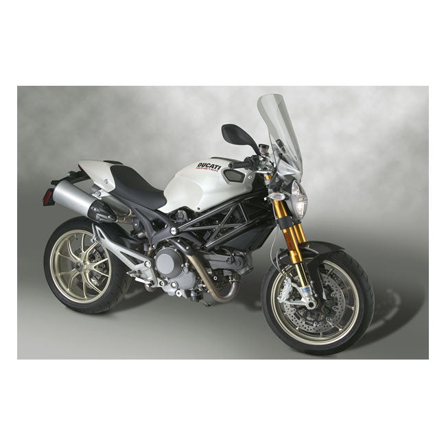 National Cycle NC VStream+® Touring Windshield Light Tint – Ducati: 2008–2014 Monster 696; 10-2014…