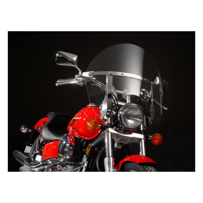 National Cycle NC SwitchBlade® Quick Release Windshield 2-Up® Clear – Honda: 1995–1999 VT1100C2 Shadow A.C.E.…