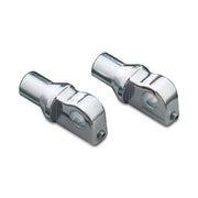 Kuryakyn Tapered Footpeg Adapter Chrome – All Traditional H-D Male Mount