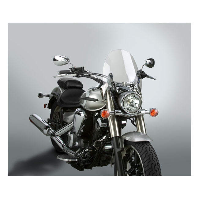 National Cycle NC SwitchBlade® Quick Release Windshield Deflector™ Clear – Honda: 2010–2016 VT1300CR Stateline…
