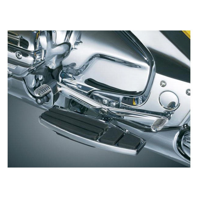 Kuryakyn Driver Floorboard Kit Chrome – Honda: 2001–2017 GL1800 Gold Wing…