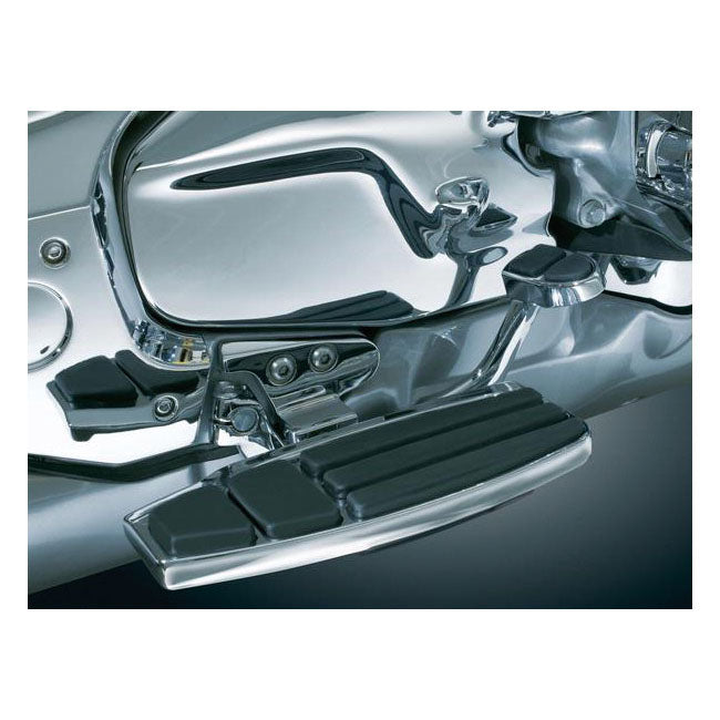 Kuryakyn Driver Floorboard Kit Chrome – Honda: 2001–2017 GL1800 Gold Wing…