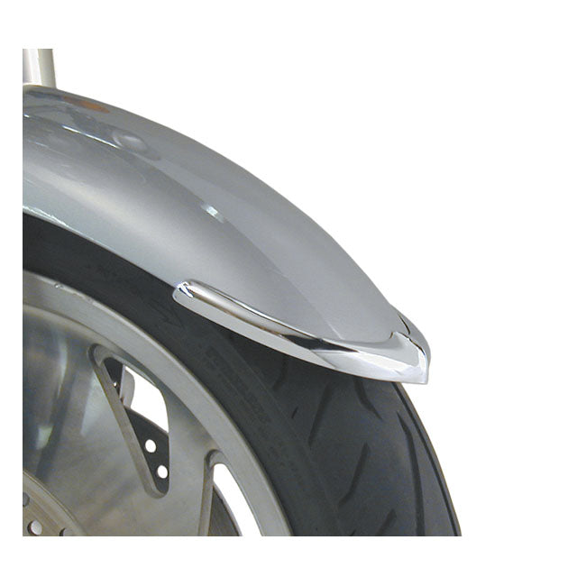 National Cycle NC Cast Front Fender Tip Set Chrome – Honda: 2004–2009 VTX1300C