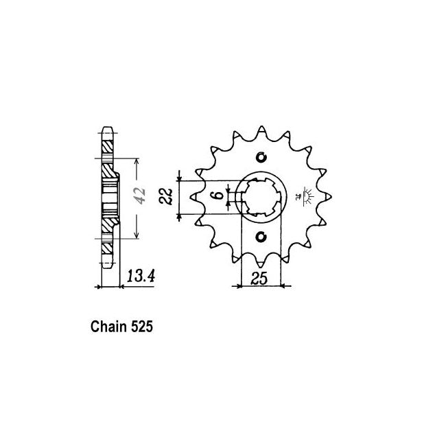 JT Sprockets JT Front Sprocket 291.16 – Honda: 1989–1990 CB450SG; SJ;DXK…