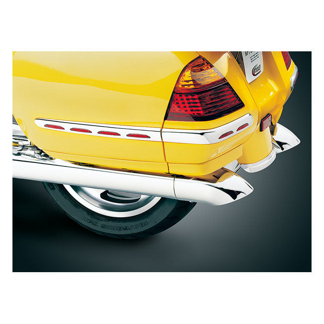 Kuryakyn Turn Down Exhaust Extensions Chrome – 2001–2017 GL1800 Gold Wing Models…