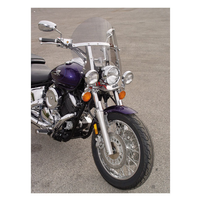 National Cycle NC Spot Light Bar Chrome – Yamaha: 1999–2011 XVS1100 V Star 1100…