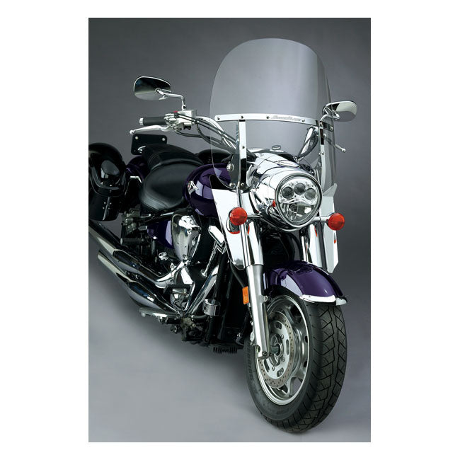 National Cycle NC SwitchBlade® Quick Release Windshield 2-Up® Clear – Kawasaki: 2004–2009 VN00