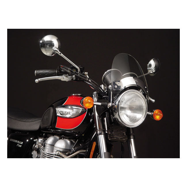National Cycle Flyscreen® LS Light Tint, Chrome – Honda: 1988–1997 NT650/NTV650. Kawasaki:…