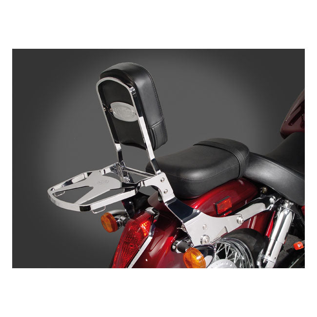 National Cycle NC Paladin® Quickset Mount Kit, Chrome – Honda: 2004-09 VT750C Shadow Aero…