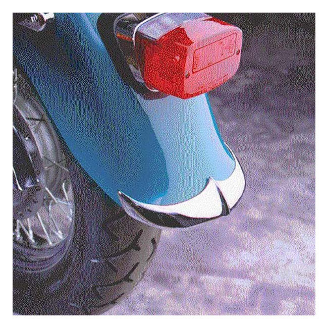 National Cycle NC Cast Rear Fender Tip Chrome – Kawasaki: 1996–2005 VN800B Vulcan…