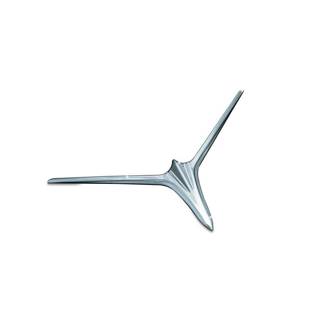 Kuryakyn Eybrow Accents for Upper Fairing Vent Chrome – Honda: 2012–2017 GL1800 Gold Wing &…