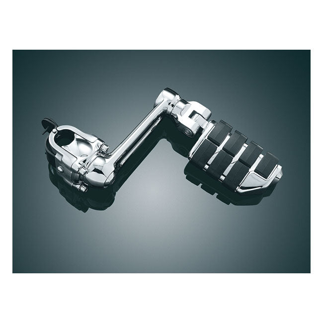 Kuryakyn Ergo Cruise Peg Mounts, Chrome – Honda: 1998–2000 GL1500 Gold Wing…
