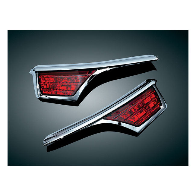 Kuryakyn LED Passenger Armrest Trim – Honda: 2006–2017 GL1800 Gold Wing (Excl…
