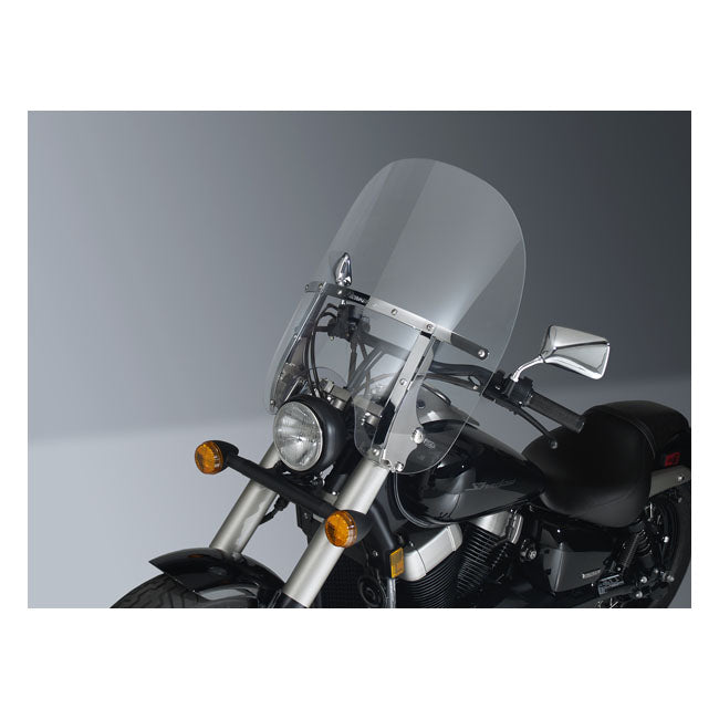 National Cycle NC SwitchBlade® Quick Release Windshield 2-Up® Clear – Honda: 2000–2007 VT1100C2 Shadow Sabre…