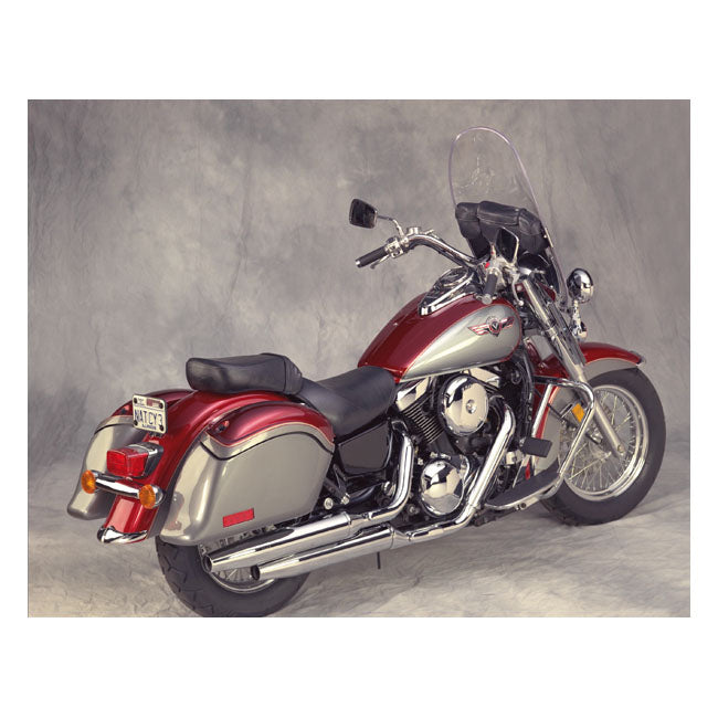 National Cycle NC Cast Rear Fender Tip Chrome – Kawasaki: 1998–2004 VN1500G1 Vulcan…
