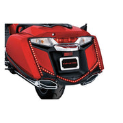 Kuryakyn Vertical Rear Light Strips Gloss Black – 2012–2017 Honda GL1800 Gold Wing & F6B…