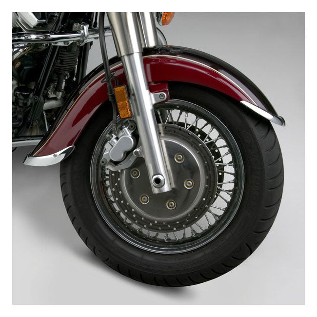 National Cycle NC Cast Front Fender Tip Set Chrome – Yamaha: 2004–2014 XV1700 Road…