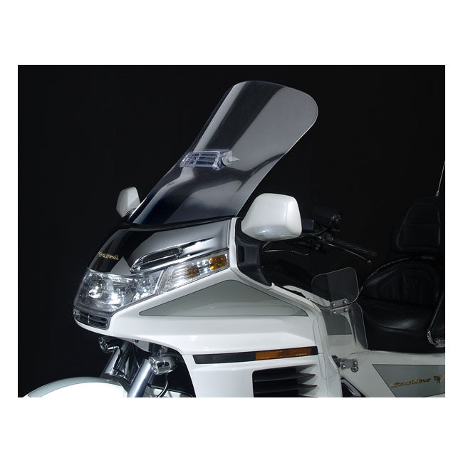 National Cycle NC VStream® Windshield Clear – Honda: 1988–2000 GL1500(W/ Vent Hole)
