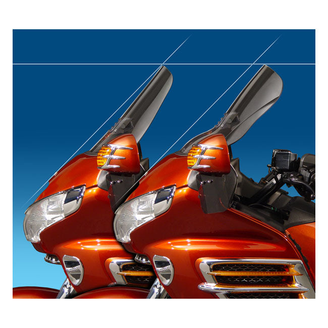 National Cycle NC VStream® Windshield Clear – Honda: 2001–2017 GL1800/ABS (W/ Vent…