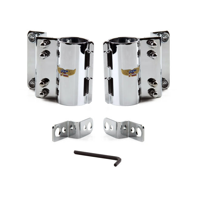 National Cycle NC Heavy Duty™ Mount Kit, Straight Forks – Yamaha: 1984–1999 XV1100/1000 Virago…