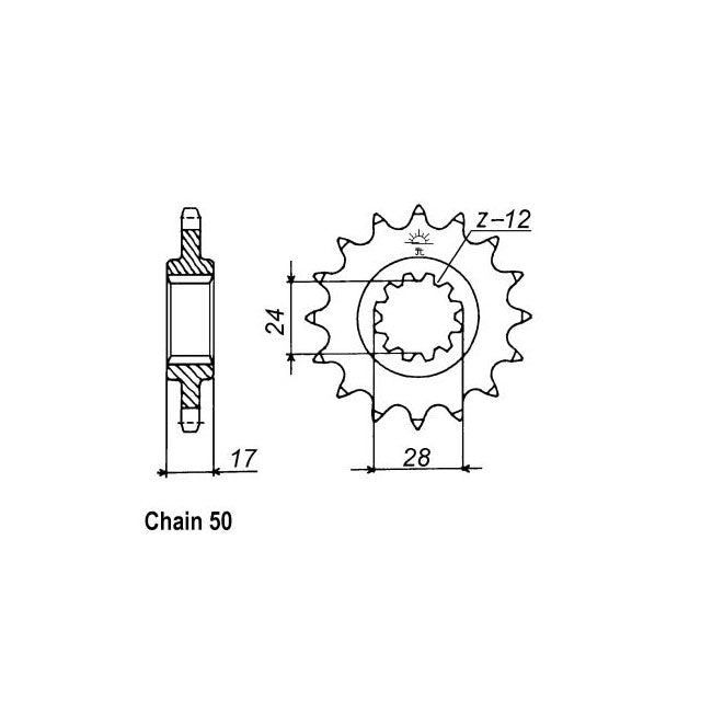 JT Sprockets JT Front Sprocket 295.15 – Honda: 1987–1990 CBR600FH;FJ;FK;FL…